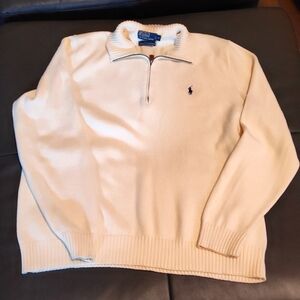 Polo by Ralph Lauren 1/4 Zip Sweater Size XXL